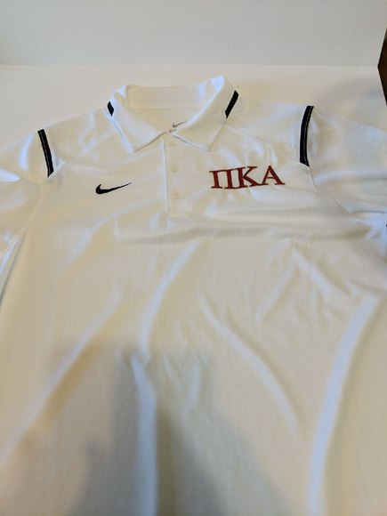 Nike DRI fit shirt with fraternity logo - Picture 1 of 2